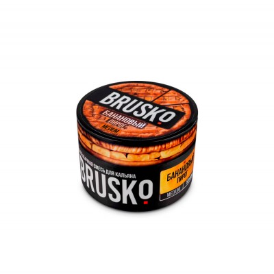 Кальянная смесь Brusko Банановый пирог 50г
