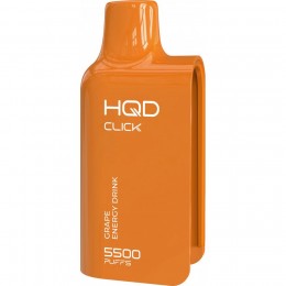 Картридж HQD Click 5500 Энергетик Виноград