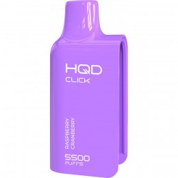Картридж HQD Click 5500 Малина Клюква