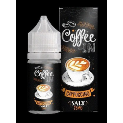 Жидкость Coffee-In Salt Cappuccino 30мл 20мг