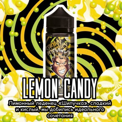 Жидкость Frankly Monkey Black Lemon Candy 120мл 3мг
