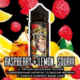 Жидкость Frankly Monkey Black Raspberry Lemon 120мл 3мг