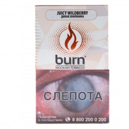 Табак Burn Juice Wildberry (Берн Дикая Земляника) 100г
