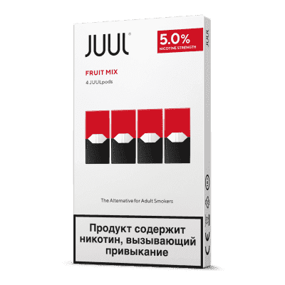 Картридж Juul Labs x4 JUUL 59 мг, 0,7 мл (Fruit Mix)