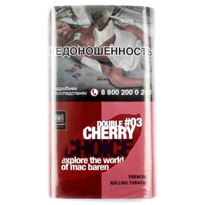 Сигаретный табак Mac Baren - Double Cherry Choice #237 (40 гр)