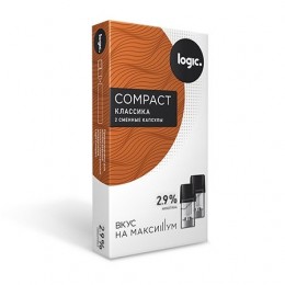 Картридж JTI x2 Logic Compact 1.6мл 2,9мг (Классика)