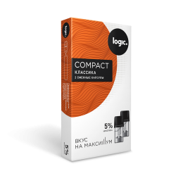 Картридж JTI x2 Logic Compact 1.6мл 5мг (Классика)