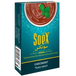 Бестабачная смесь для кальяна Soex Chocomint 50г