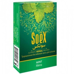 Бестабачная смесь для кальяна Soex Mint 50г