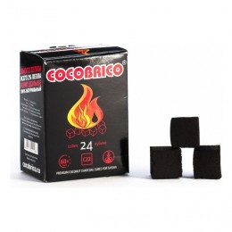 Уголь Cocobrico 24шт (22*22мм)