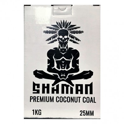 Уголь Shaman 1кг 25мм